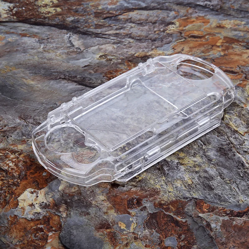 Фото Жесткий защитный чехол для игровой консоли с прозрачными кристаллами и ЖК