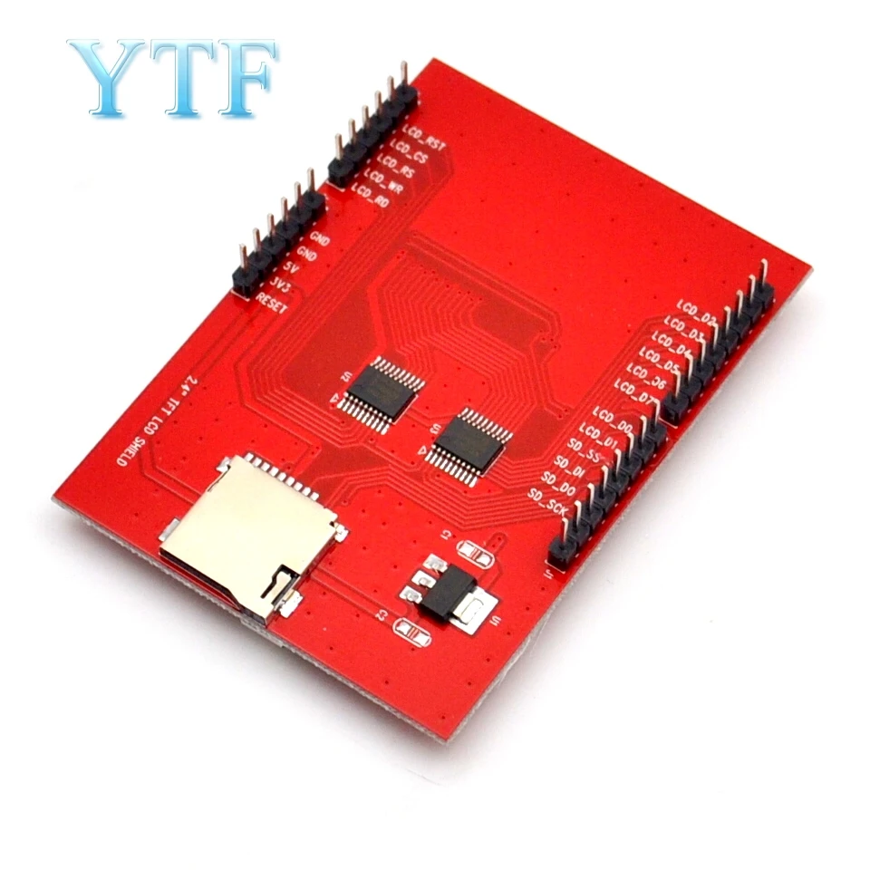 2,4 дюймов TFT lcd сенсорный экран щит для Arduino UNO R3 Mega2560 ЖК-модуль Плата дисплея