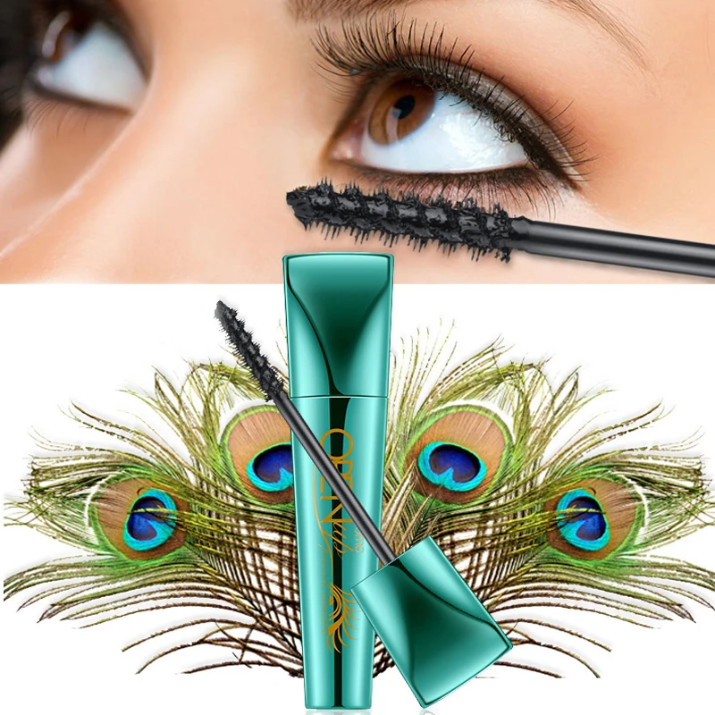 SexeMara 4D Павлин Mascara 360 градусов керлинг Водонепроницаемый и пот антипригарным