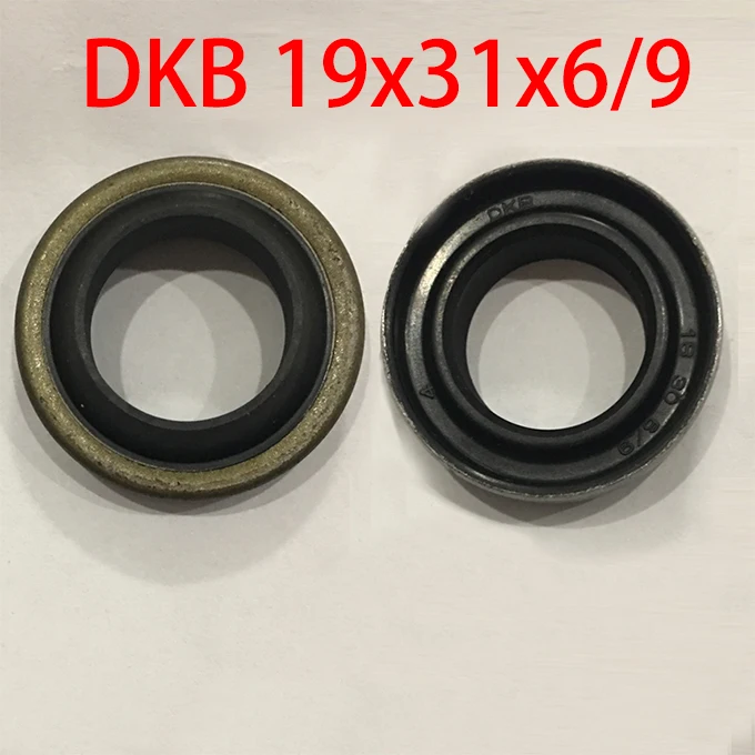 2 DKB 18*30*6/9 18x30x6/9 19*31*6/9 19x31x6/9 NBR резиновый U Поворотный Гидравлический Цилиндр Железный корпус пыленепроницаемый стеклоочиститель прокладка масляного уплотнения - Цвет: 2