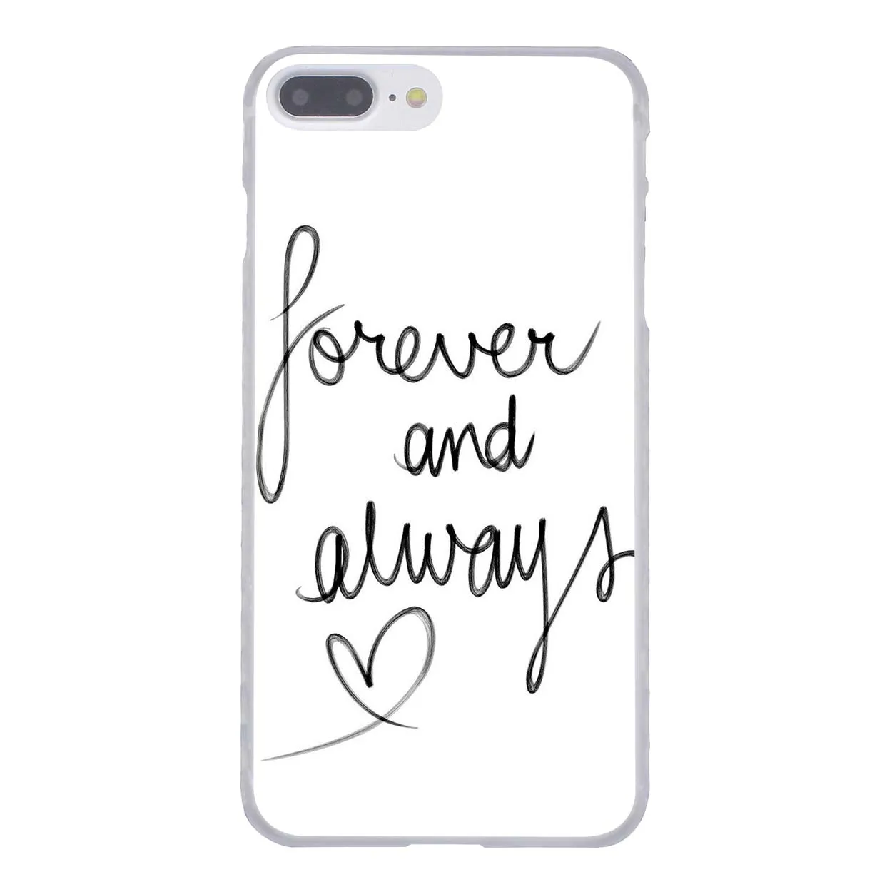Жесткий чехол для телефона Lavaza с надписью Motto Happe Valentines Day Для iPhone XR X XS 11 Pro Max 10 7 8 6S 5 5S SE 4 4s - Цвет: 1