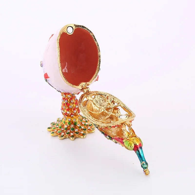 Подарки для женщин винтажные павлиньи металлические изделия фиолетовые Faberge