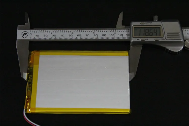 Литий ионный аккумулятор N9106 3 7 в 3575120 провода 4500 мАч|polymer lithium battery|3.7v polymer3.7v polymer