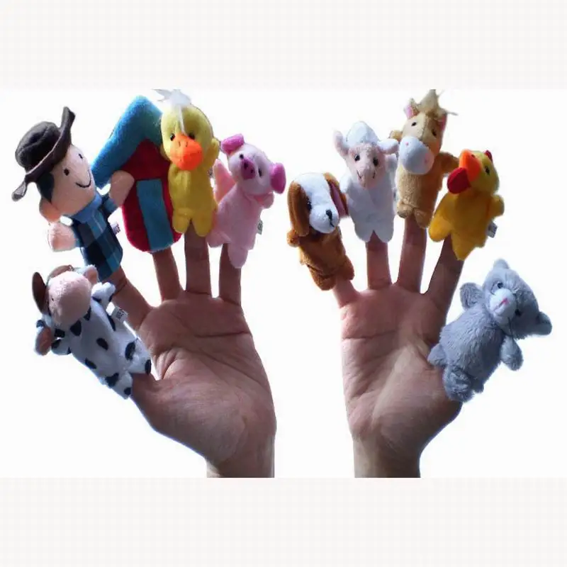 Разнообразие дополнительно детские развивающие игрушки Finger кукольный плюшевые