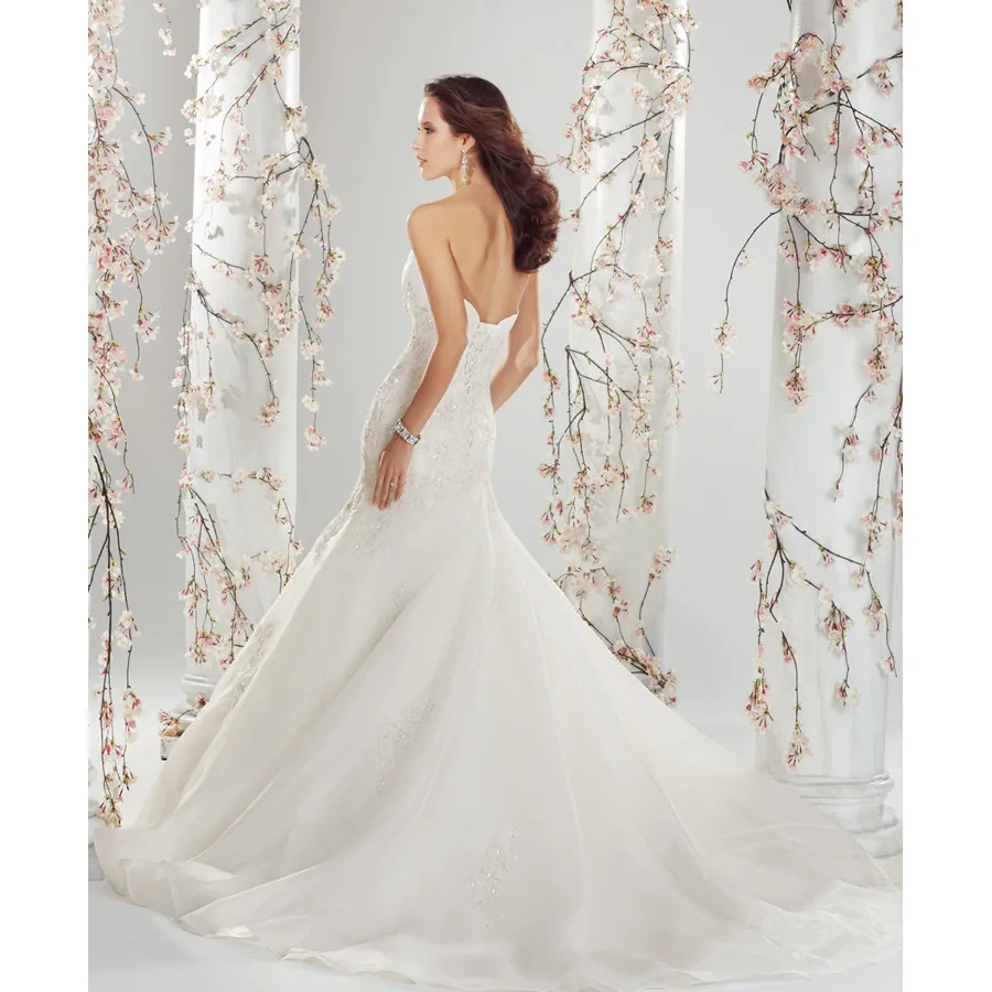 Анна Маньян Люкс Милая Аппликация Бисероплетение Свадебные Платья Русалка