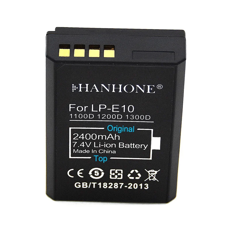 Зарядное устройство LP E10 LPE10 + USB 2 аккумулятора 2400 мАч ЖК дисплей для зеркальных