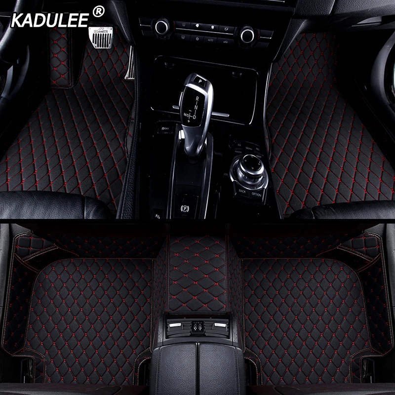 KADULEE индивидуальный автомобильный коврик для ног для subaru xv forester 2009 outback legacy водонепроницаемые автомобильные аксессуары авто стиль