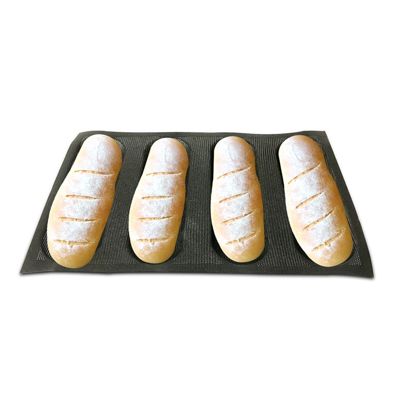 9 &quotБесплатная доставка 4 канала Sub rollsilicone хлеба формы для выпечки противень
