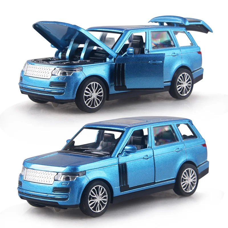 Модель автомобиля из сплава 1:32 LAND RR SUV 15 см игрушка с подсветильник кой мигающая