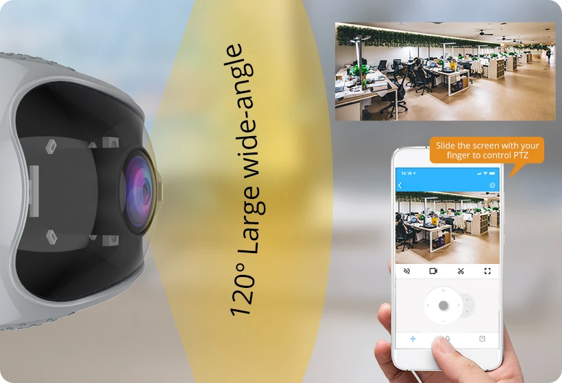 Наружная Wi-Fi Ip камера безопасности 1080p CCTV Домашняя безопасность 120 градусов широкоугольная камера видеонаблюдения ИК светодиодная мигающая сигнализация