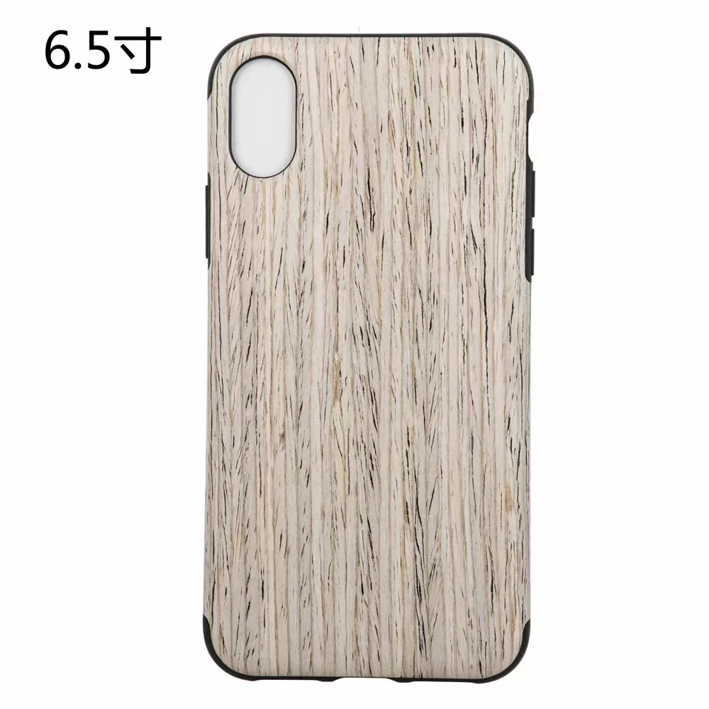 white Настоящий деревянный ящик для IPhone X 8 7 6s Plus 5 SE 11 Pro Xs Max Xr Fundas из натурального дерева мягкая Задняя накладка чехла из ТПУ - Цвет: white