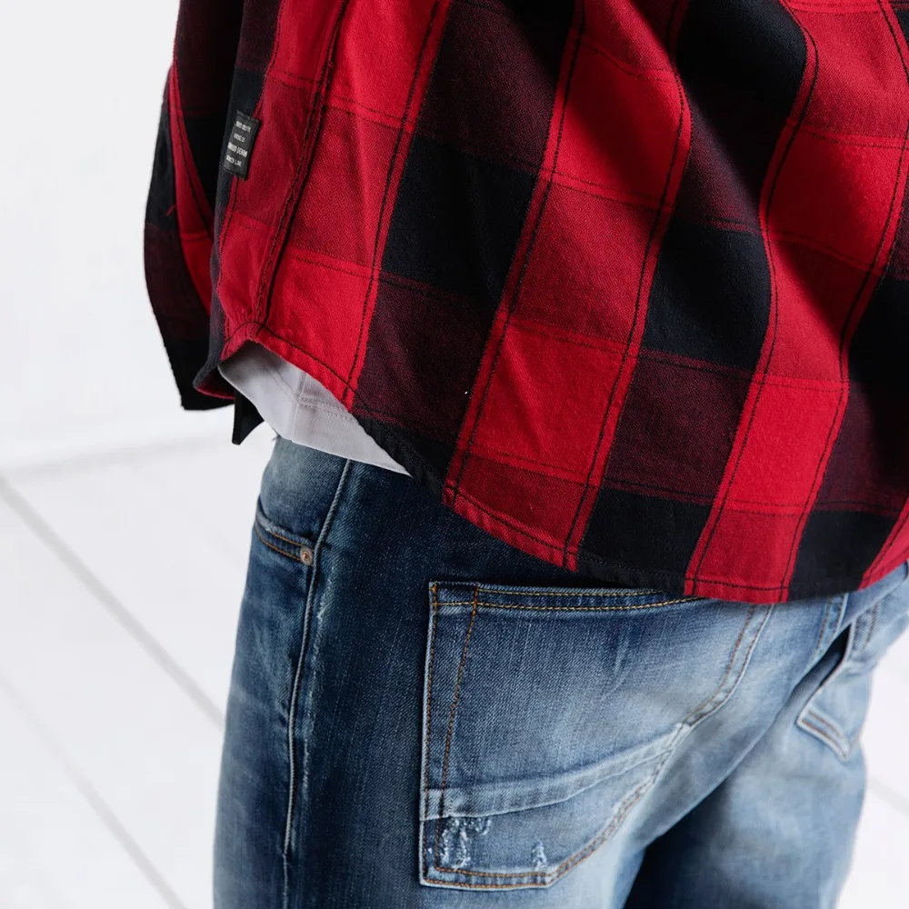 Мужская рубашка с длинными рукавами SIMWOOD модная повседневная приталенная