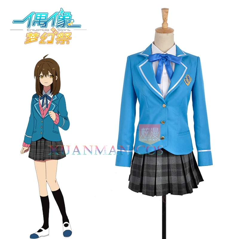 Ансамбль звезды переводная Студенческая школьная форма для девочек женское