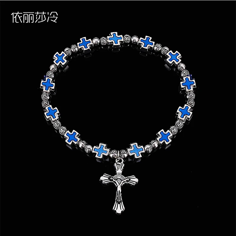 Новая мода четки оптом по низкой цене Стиль розовая бусина браслет из бисера