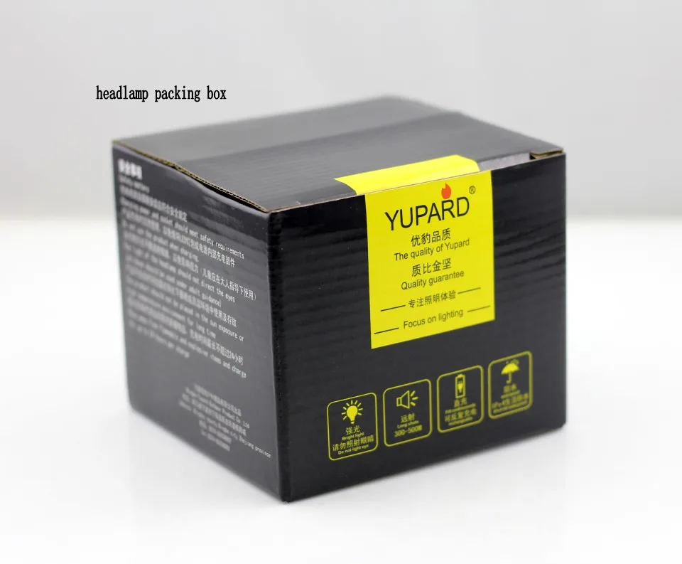 YUPARD T6 светодиодный фар Headlamp1000Lum Масштабируемые Увеличение/уменьшение зума из отрегулировать 5 Режим Водонепроницаемый 3xaaa 1x18650 аккумуляторная батарея лагерь