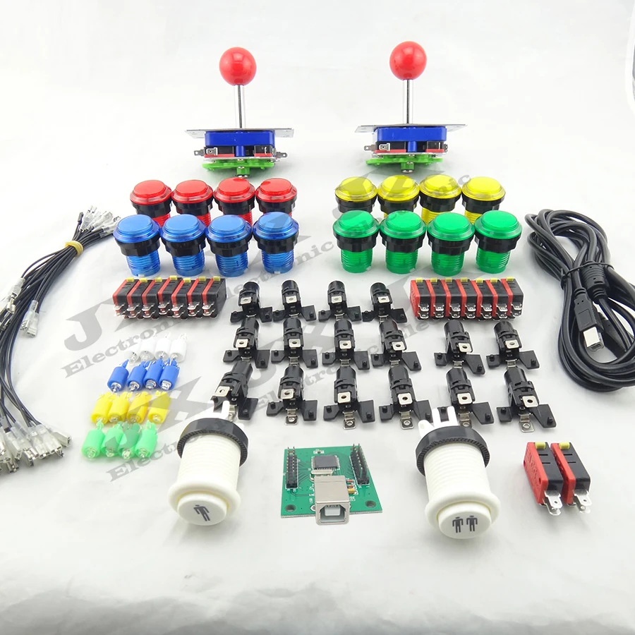 Набор деталей для аркадных игр сделай сам пряди американским джойстиком