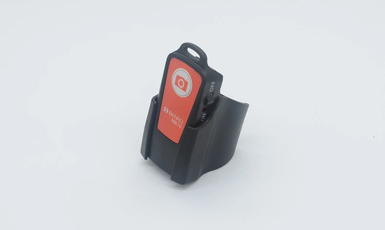 red Benro MK10 пульт дистанционного управления для штатива монопод селфи палка беспроводной Bluetooth пульт дистанционного управления Лер перезаряжаемый - Цвет: red