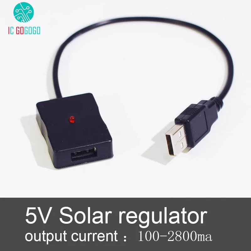 5 в 2A Солнечная энергия Панель Регулятор солнечный стабилизатор понижающий