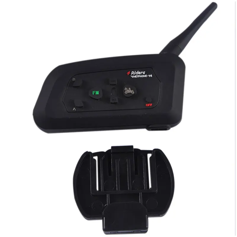 Ejeas V4C 1200 м полный дуплексный Handfree стерео наушники Bluetooth домофон с fm радио для