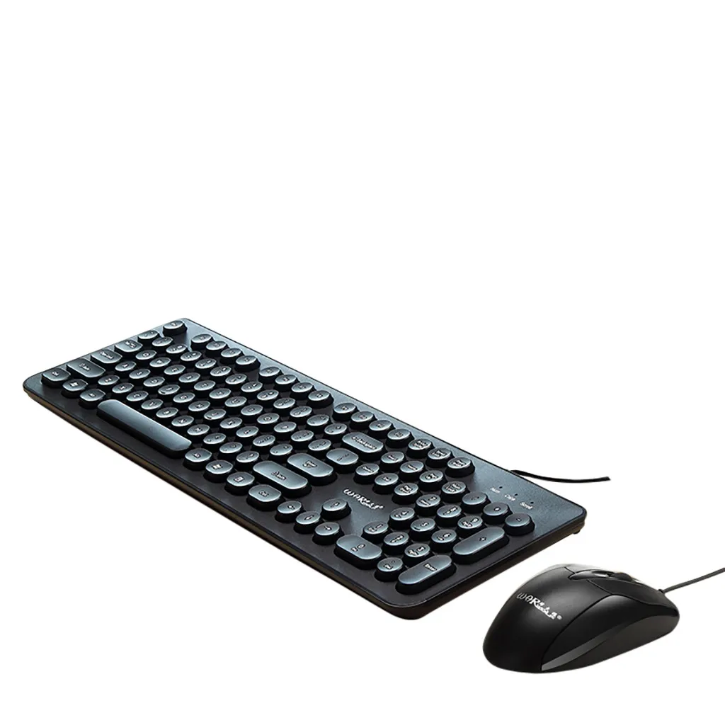 Тонкая USB Проводная внешняя игровая клавиатура eпула водонепроницаемая мышь для
