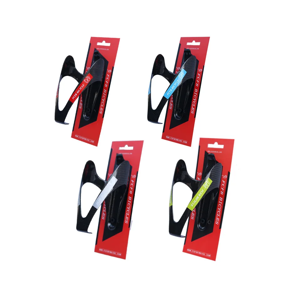 

fast 2018 FCFB full carbon fibre bottle cages, FCFB FW bottle holder 100% original Red blue green sliver
