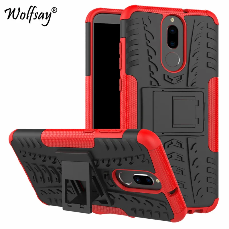 for huawei mate 10 lite case shockproof armor rubber hard phone case for huawei mate 10 lite protective cover for huawei nova 2i free global shipping