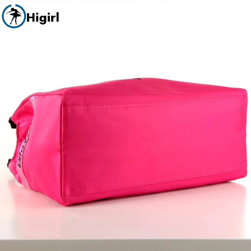Free Shipping Women Black Pink Ballet Tote Bags Adults Rose Red Waterproof Canvas Big Dance Bag Yoga Handbag AS8626 | Тематическая