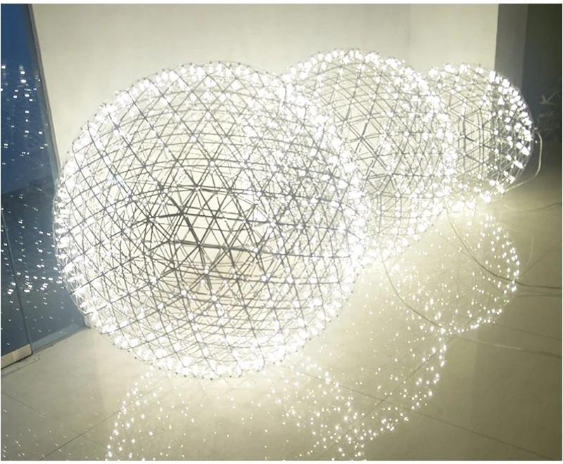 Spark Ball светодиодный подвесной светильник из нержавеющей стали подвесные лампы фейерверк шар домашний деко светильник ing кухонный светильник из нержавеющей стали