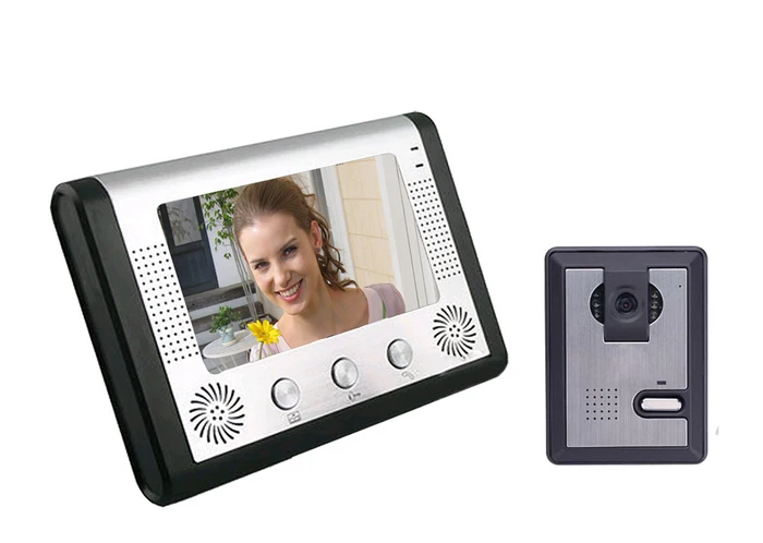 

7inch Color security villa type digital video door bell with camera