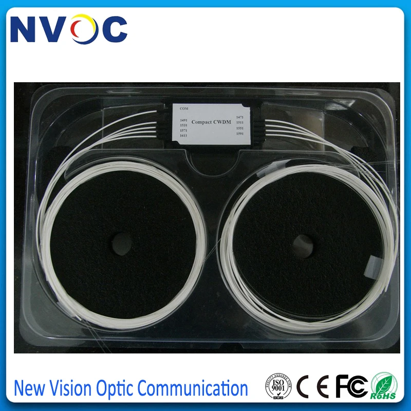 1*4 CCWDM волоконно оптический мультиплексор модуль без разъема 4ch Compact 1550 1570 1590 1610nm