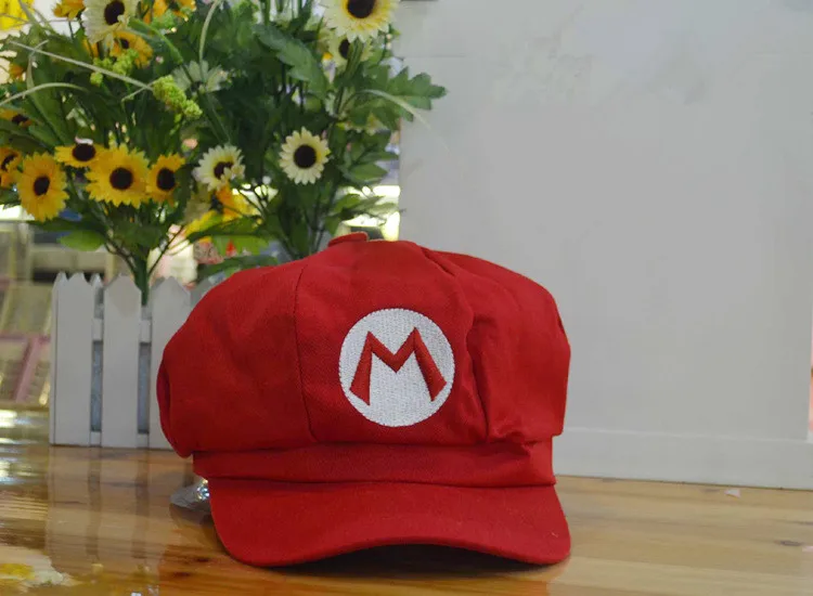 2018 Новый Супер Марио. Мэри восьмиугольная Кепки и Sunbonnet взрослых шапка Косплэй