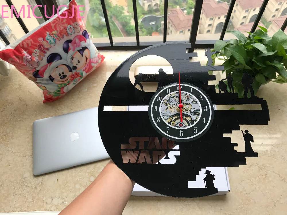 Виниловая запись дизайн настенные часы модные креативные CD виниловые дисковые