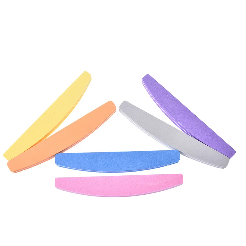 1 шт буферы красочные прочный песок блок полировки для маникюра натуральные