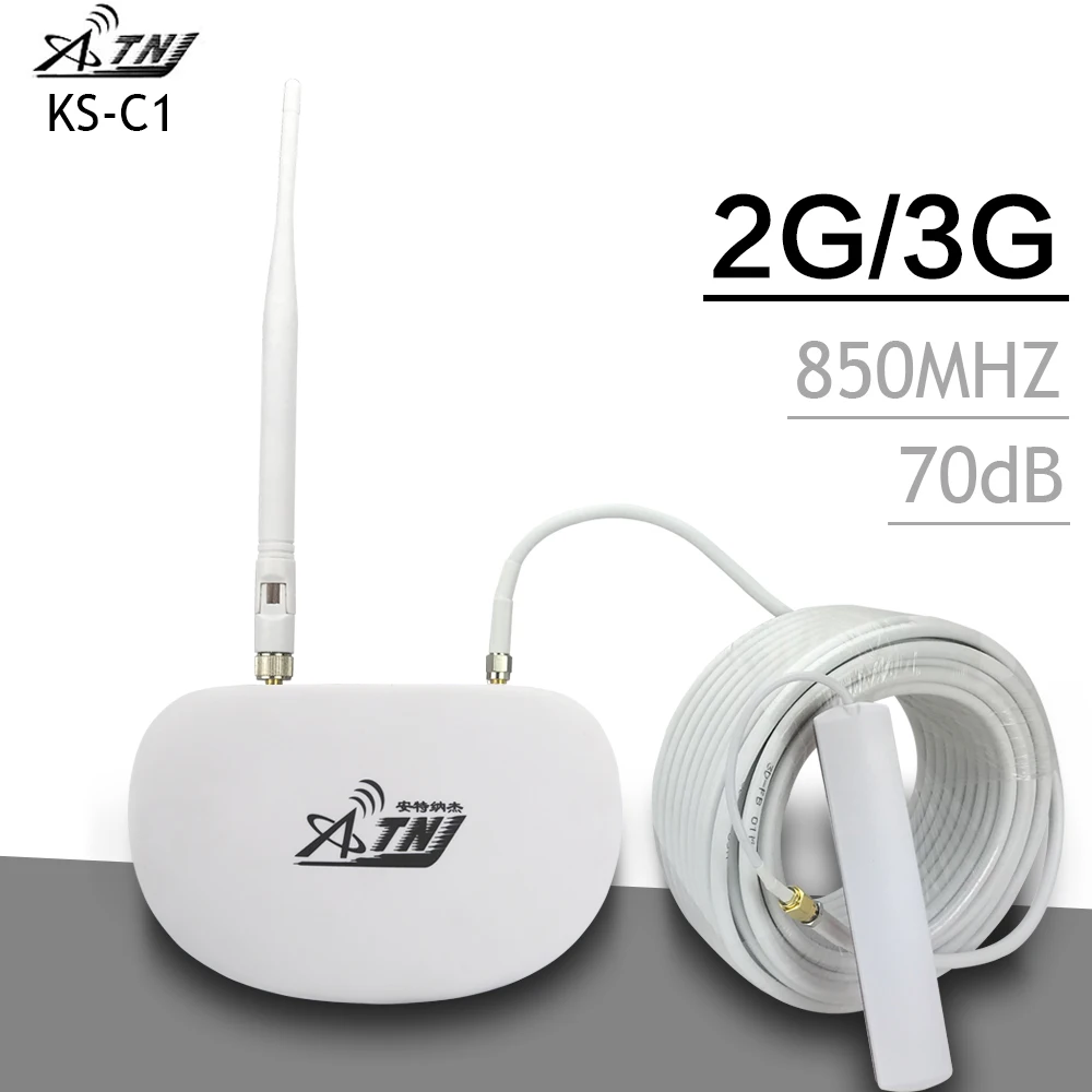 Усилитель сигнала ATNJ 3G CDMA LTE Band 5 850 МГц мобильный усилитель мини телефон GSM