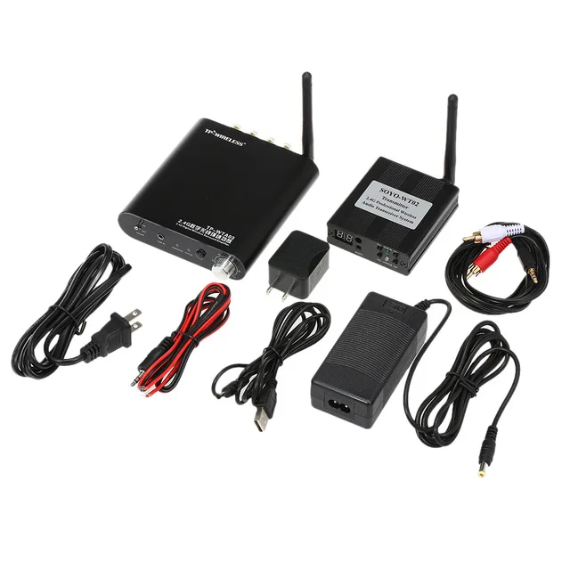 TP-wireless 2,4 GHz беспроводной усилитель системы объемный задний Динамик Система домашнего кинотеатра HDCD аудио эффект передачи
