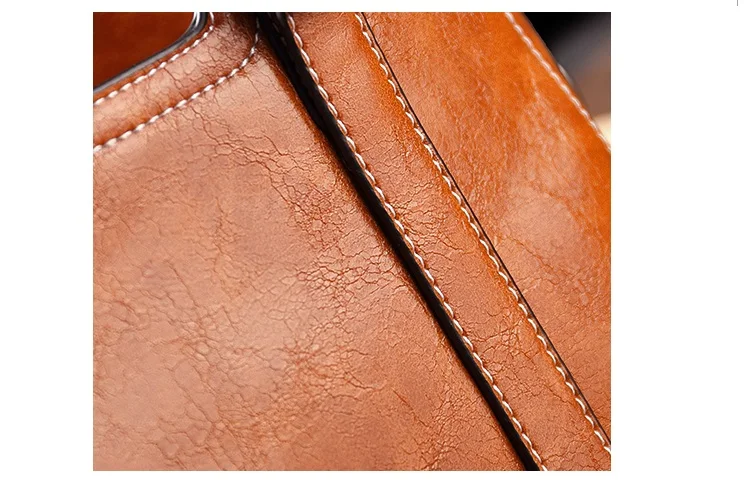 Fashion Ladies Hand Bag Women's Genuine Leather Handbag Leather Tote Bag Bolsas femininas Female Shoulder Bag Vintage Bolsa T63