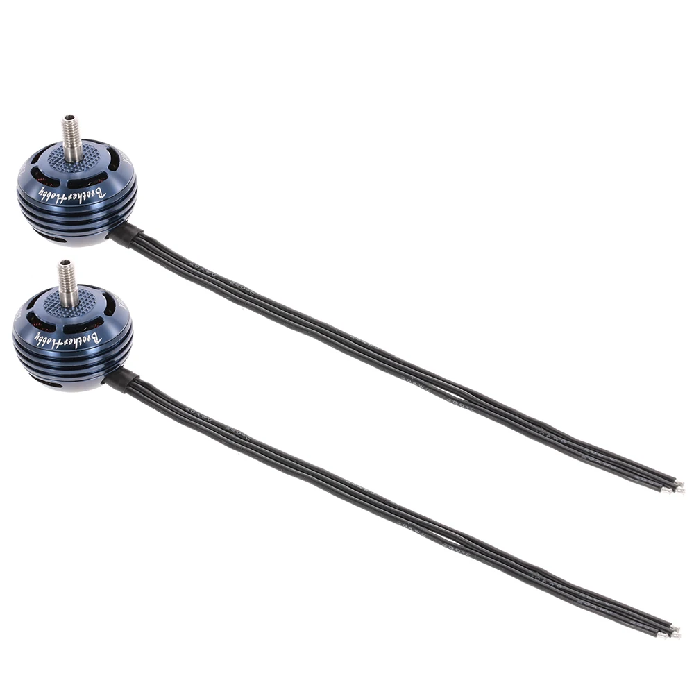 Бесщеточный двигатель 2 шт. для электродвигателя 4 5S 2307 2500KV CW/CCW QAV220 250 RC FPV