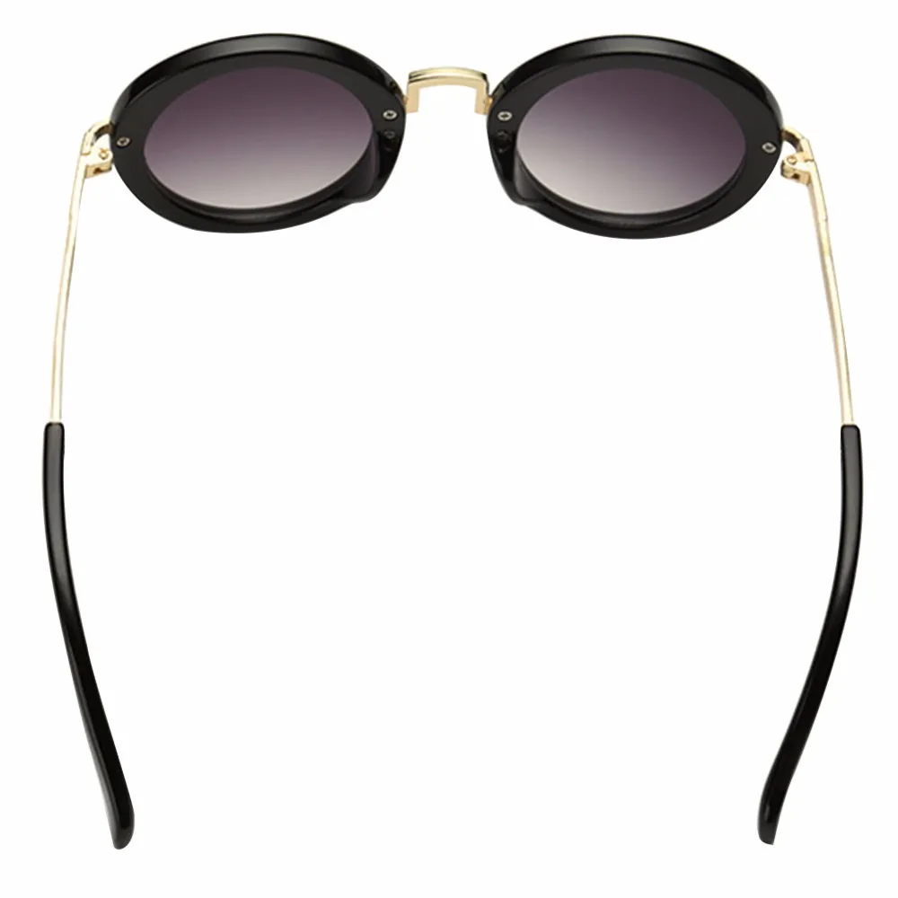 Винтажные детские очки круглые солнцезащитные из сплава для маленьких мальчиков