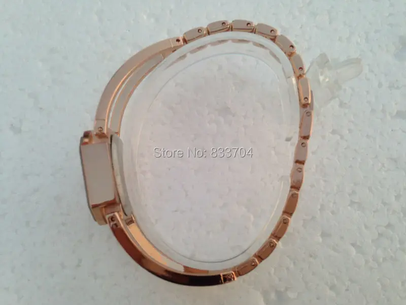 Сплав Аналоговый полигон розовое золото корпус женские модельные часы модные