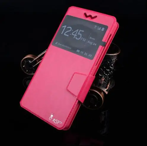Verykool S5012 Случае продажа Моды Роскошь Флип Кожа Задней Стороны Обложки Кремния для