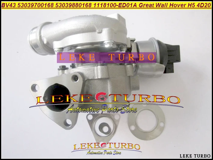 BV43 0168 53039700168 53039880168 1118100-ED01A 1118100ED01A Turbine Turbo Turbocharger For Great Wall Hover H5 2.0T 4D20 2.0L