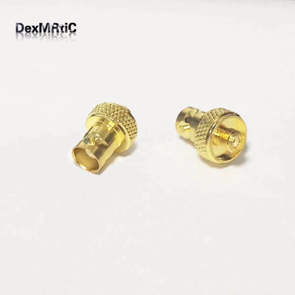 1 шт. BNC гнездо переключатель SMA женский RF коаксиальный адаптер конвертер прямой