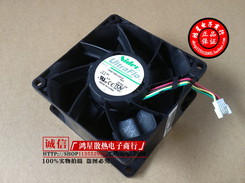 Деталь NIDEC 12V 0.9A 8CM 8038 4-проводной вентилятор 80 мм 8 см 80x80x38 | Компьютеры и офис