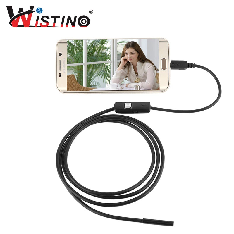 5 мм Мини эндоскоп для смартфона камера Android USB кабельный рукав водонепроницаемый