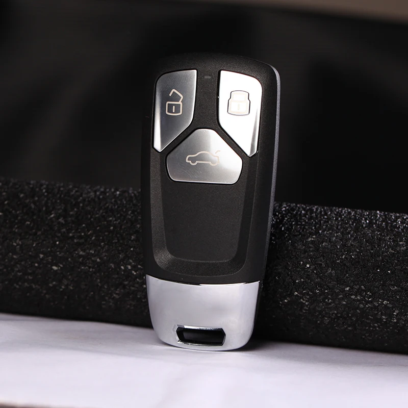 New Collection Key 3 Buttons Smart For Audi TT A4 A5 S4 S5 Q7 SQ7 Have Chip Board Light On Lamp With Logo Not Used Car | Автомобили и