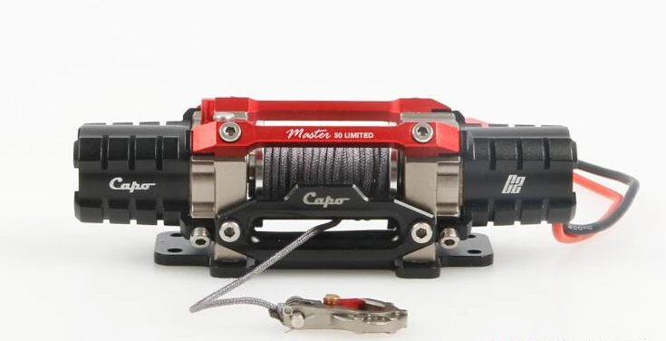 Каподастр C2 MASTER Redio управляемая Лебедка для каподастр CD15823 масштаб 1:8 JK Rock Crawler RC 1/10