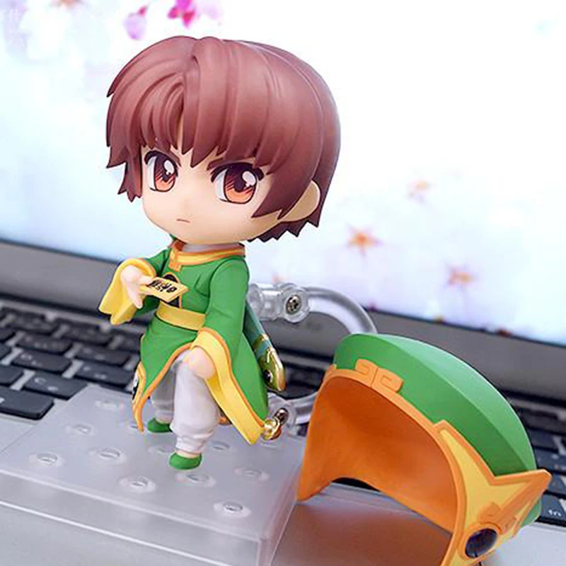 10 см Nendoroid Cardcaptor Sakura#400 Li Syaoran#763 фигурка модель милая кукла Аниме Коллекция игрушки; лучший подарок для друга