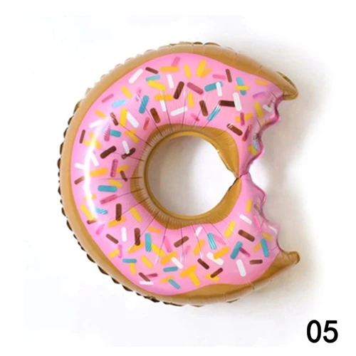 1pcs Cake cookies Birthday Party Balloons Donuts Cream Hamburger Hot Dog Inflatable Balloons Baby Shower Kids Party Supplies - Цвет: 05   48x73cm