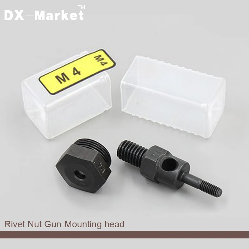 Blind Rivet Nut Gun Heavy Hand INSER NUT Tool Manual Mandrels with mounting head M3 M4 M5 M6 and wrench |
