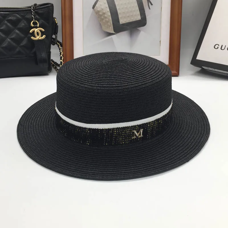 Новая весенняя и летняя вспышка плоская шляпа короткие поля Мода M стандартная